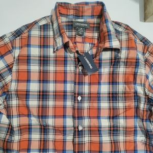 Lands's end Plaid Shirt